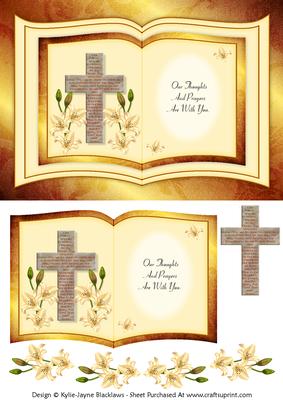 The Lord's Prayer 3 - Thoughts and Prayers - Book Sheet