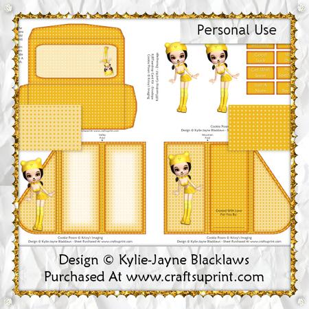 Pineapple Soda Pop Teardrop Card Kit