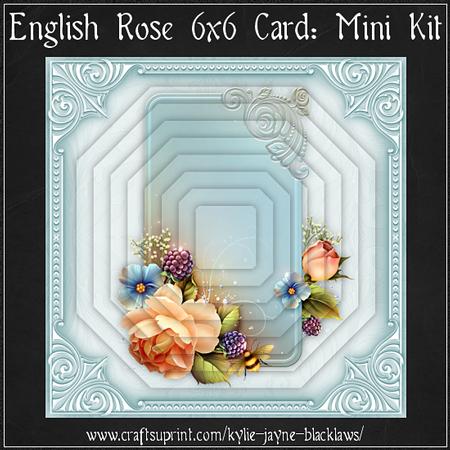 English Rose 6x6 Mini Kit