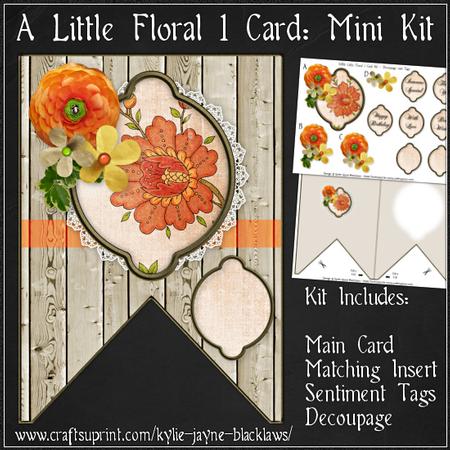 A Little Floral 1 Mini Kit