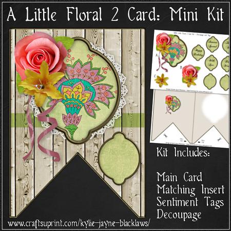 A Little Floral 2 Mini Kit