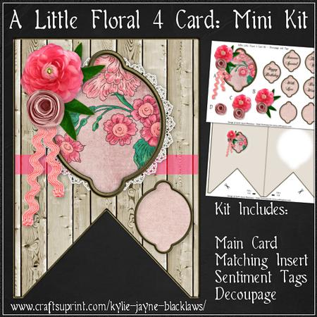 A Little Floral 4 Mini Kit