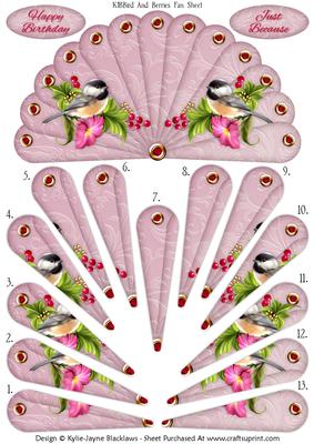 Bird and Berries - Happy Birthday - Just Because