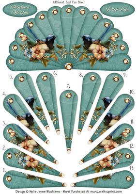 Sweet Bird - Thinking of You - with Love - Fan Sheet