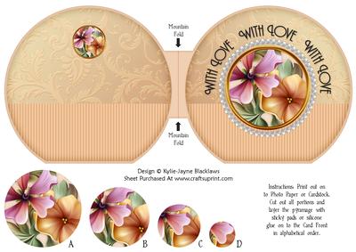 Apricot Fleurs Pyramage - with Love