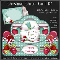 Christmas Cheer - Push n Pull Card Kit