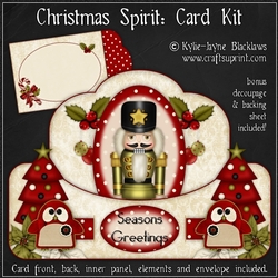 Christmas Spirit - Push n Pull Card Kit