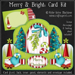 Merry & Bright - Push n Pull Card Kit
