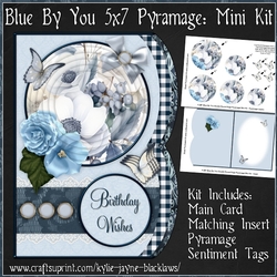 Blue By You - Double Rounded Edge Card Mini Kit