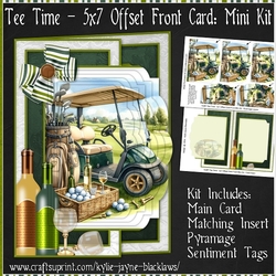 cup1309347_1050 - Tee Time - 5x7 Offset Front Card Mini Kit