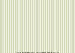 Candy Stripes Background - Green and Cream - Landscape