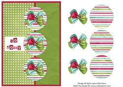 Green Polka - So Sorry Card