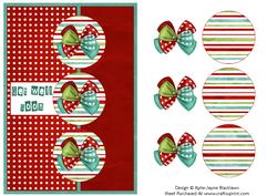 Red Polka - Get Well Soon Card