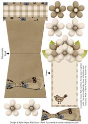 Country Charm 4 - Flowerpot Card