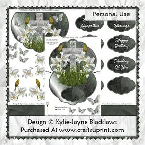 The Lord's Prayer 1 - Scalloped Popup Card Kit