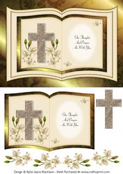 The Lord's Prayer 2 - Thoughts and Prayers - Book Sheet