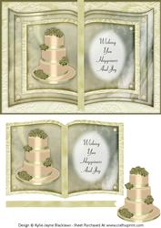 Cream Wedding 1 - Happiness and Joy - Book Sheet
