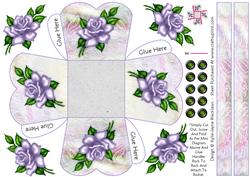 Lavender Rose - Treat Basket