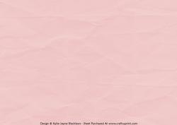 Pink Rose Treat Basket Backing Paper 1b - Landscape