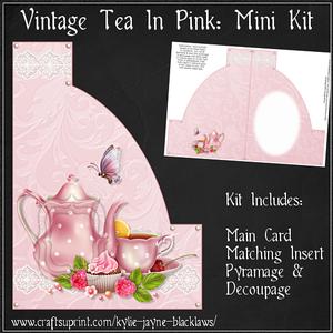 Vintage Tea Pink Mini Kit