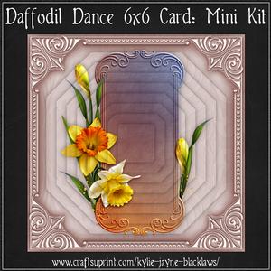 Daffodil Dance 6x6 Mini Kit