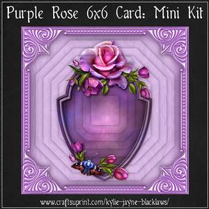Purple Rose 6x6 Mini Kit
