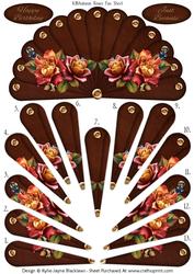 Autumn Roses - Happy Birthday - Just Because - Fan Sheet