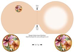 Apricot Fleurs Pyramage Matching Insert