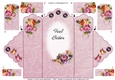English Rose - Feel Better - Scallop Top Tri Fold Card