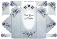 Porcelain Dreams - For You Mother - Scallop Top Tri Fold Card