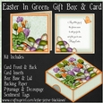 Easter In Green - Gift Box and Card