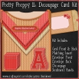 Pretty Preppy 11 - Decoupage Card Kit