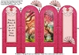 Cherry Blossom - Birthday - Folded Screen Card
