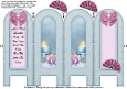 Frosted Dreams - Beautiful - Folded Screen Card