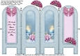 Frosted Dreams - Friends - Folded Screen Card