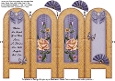Heritage Rose - Mothers - Folded Screen Card