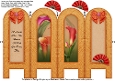 Hot Callas - Friends - Folded Screen Card
