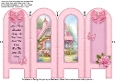 Pink Cottage - Beautiful - Folded Screen Card