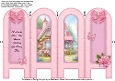 Pink Cottage - Friends - Folded Screen Card