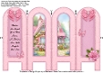 Pink Cottage - Mothers - Folded Screen Card