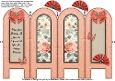 Rose Garden - Birthday - Folded Screen Card