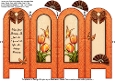 Touch Of Spring - Birthday - Folded Screen Card