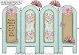 Vintage Blooms - Birthday - Folded Screen Card