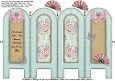 Vintage Blooms - Friends - Folded Screen Card