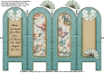 Whimsical Butterfly - Mothers - Folded Screen Card