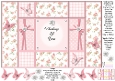 Fresh Pink Flowers - Thinking Of You - Tri Shutter Card