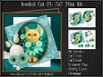 Jeweled Cat 05 - Exotic Shorthair Kitten - Decoupage Mini Kit