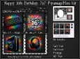Happy 16th Birthday - 7x7 Squared Mini Kit