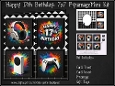Happy 17th Birthday - 7x7 Squared Mini Kit