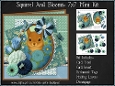 Squirrel And Blooms - 7x7 Decoupage Mini Kit